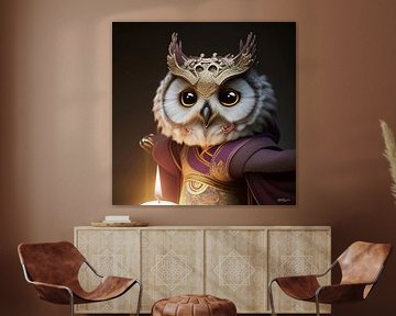 hibou (fantaisie) sur Gelissen Artworks