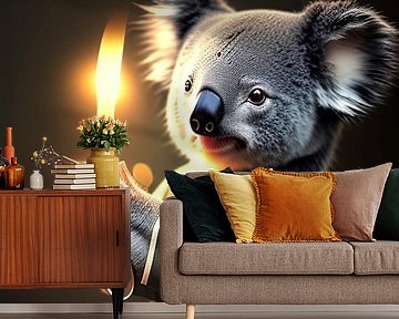 koala (fantasie) van Gelissen Artworks