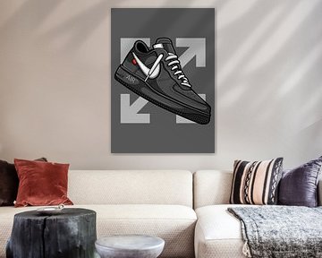 Air Force 1 Off White MoMA Sneaker Addict van Adam Khabibi