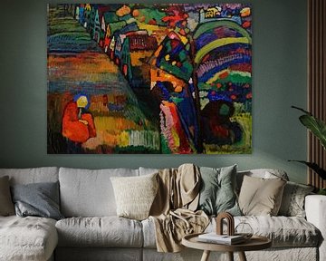 Wassily Kandinsky - Malen mit Häusern von Gisela- Art for You