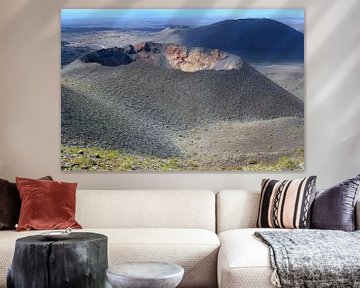 Vulkan-Krater, Lanzarote von Inge Hogenbijl
