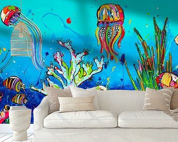 Onderwaterwereld van Happy Paintings