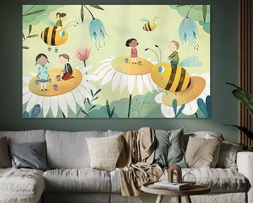 Honey bees by Judith Loske