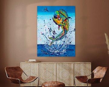 Mahi Mahi by Happy Paintings