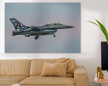 Belgische General Dynamics F-16B Fighting Falcon (OCU). van Jaap van den Berg