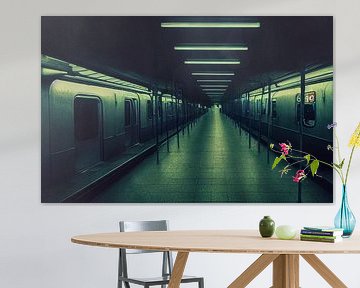 Londen Subway Stadion Ondergrondse Illustratie van Animaflora PicsStock