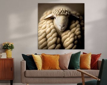 Mouton en laine