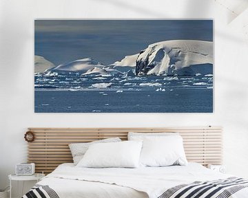 Drijfijs Antarctica van Kai Müller