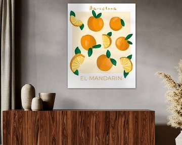El Mandarin, happy Oranges sinaasappel in Barcelona