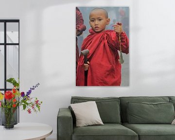 Young monk in Myanmar