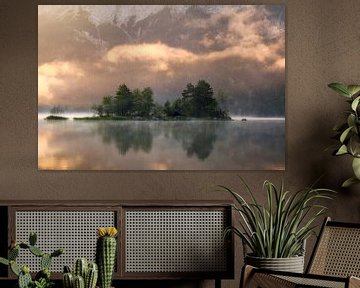 A Golden Summer Morning at Lake Eibsee by Daniel Gastager