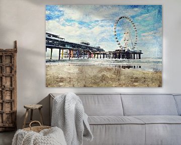 Scheveningen, La Haye ( peinture ) sur Bert Hooijer