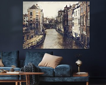 Utrecht (schildering) by Bert Hooijer