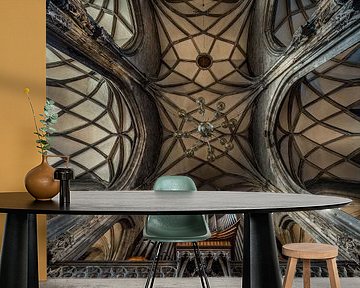 Ceiling and organ of St Stephen's Cathedral (Vienna) by Hans Kool