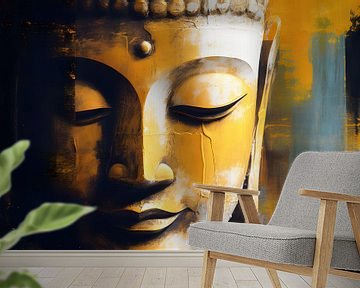 Meditierender Buddha von PixelMint.