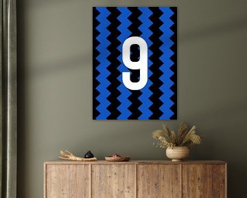 Number 9 and Background Concept1 by Yoga Art 15