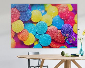 Colourful confetti, art illustration by Animaflora PicsStock