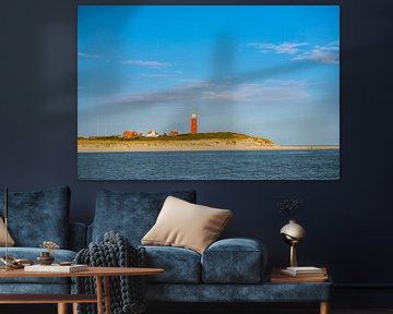 Eierland lighthouse on Texel. by Ron van der Stappen
