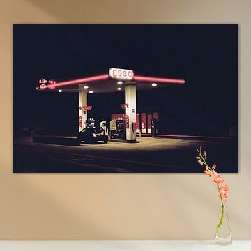 Alleen in de nacht. van Kathy Orbie