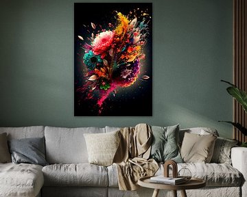 Explosie van bloemen. Deel 1 van Maarten Knops
