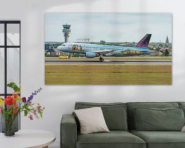 Brussels Airlines Airbus A320 with Bruegel livery. by Jaap van den Berg