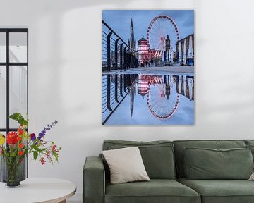 Wheel of vision, Düsseldorf, Germany by Alexander Ludwig