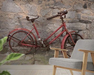 Ein altes Fahrrad von Angelique Raaijmakers