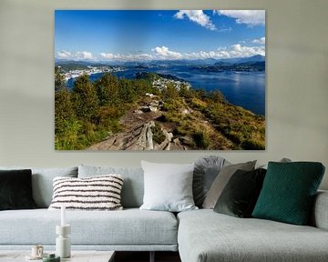 Panoramic view near Ålesund by Anja B. Schäfer