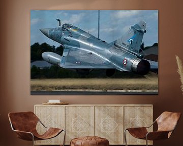 Mirage 2000-5F de l'armée de l'air française au décollage