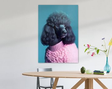 Fashion Poodle by But First Framing