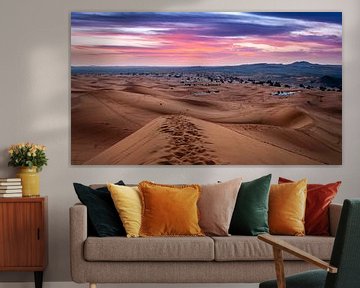 Sonnenaufgang in der Wüste bei Merzouga von Rene Siebring