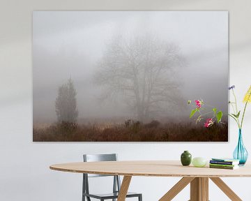 Boom in de mist von Evert Jan Kip