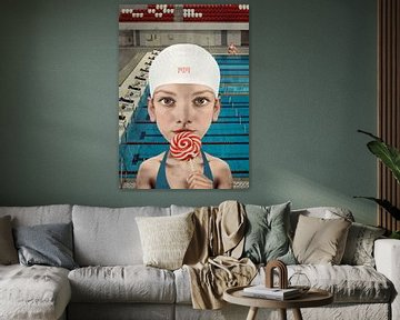 Swimming Pool and Lollipop van Blikstjinder by Betty J