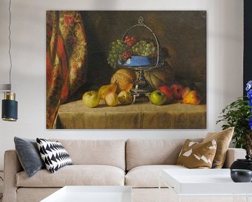 Nature morte avec des fruits, George Hetzel