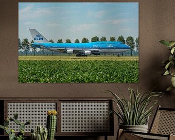 KLM Boeing 747-400 "City of Jakarta" (PH-BFI). sur Jaap van den Berg