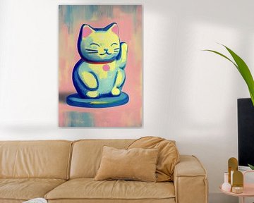 Lucky Cat by But First Framing
