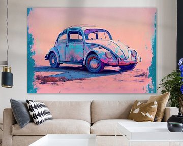 Older Beetle Car by But First Framing