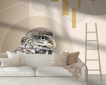 Owl - modern by Studio Caro West