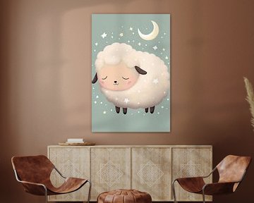 Sleeping sheep by Bert Nijholt