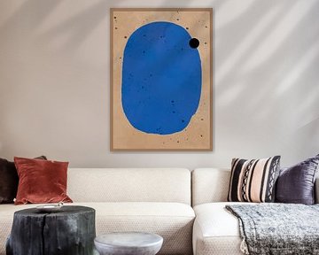 TW Living - MODERN ART COCO BLUE van TW living