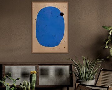 TW Living - MODERN ART COCO BLUE von TW living