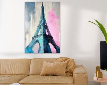 Minimal Art Eiffeltoren van But First Framing