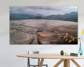 Currents at Hierve el Agua by Dennis Werkman