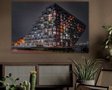 Het Sluishuis - IJburg Amsterdam van Michel Swart