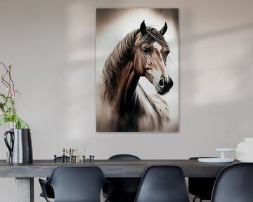 Paardenportret van Max Steinwald