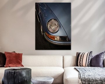 Spatbord met Koplamp Porsche 911 70-ties van Rob Boon