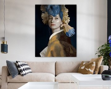 Girl with a Pearl Earring in the 21st century by Affect Fotografie
