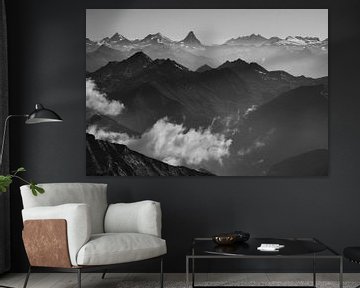 Valais Alps by Menno Boermans