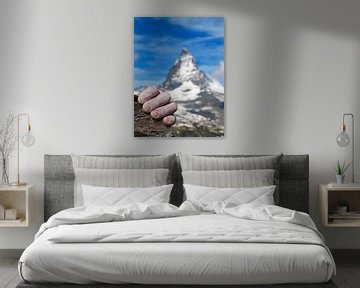 Klettern mit Matterhorn von Menno Boermans