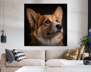 The eyes of a Corgi: Irresistible by Edsard Keuning